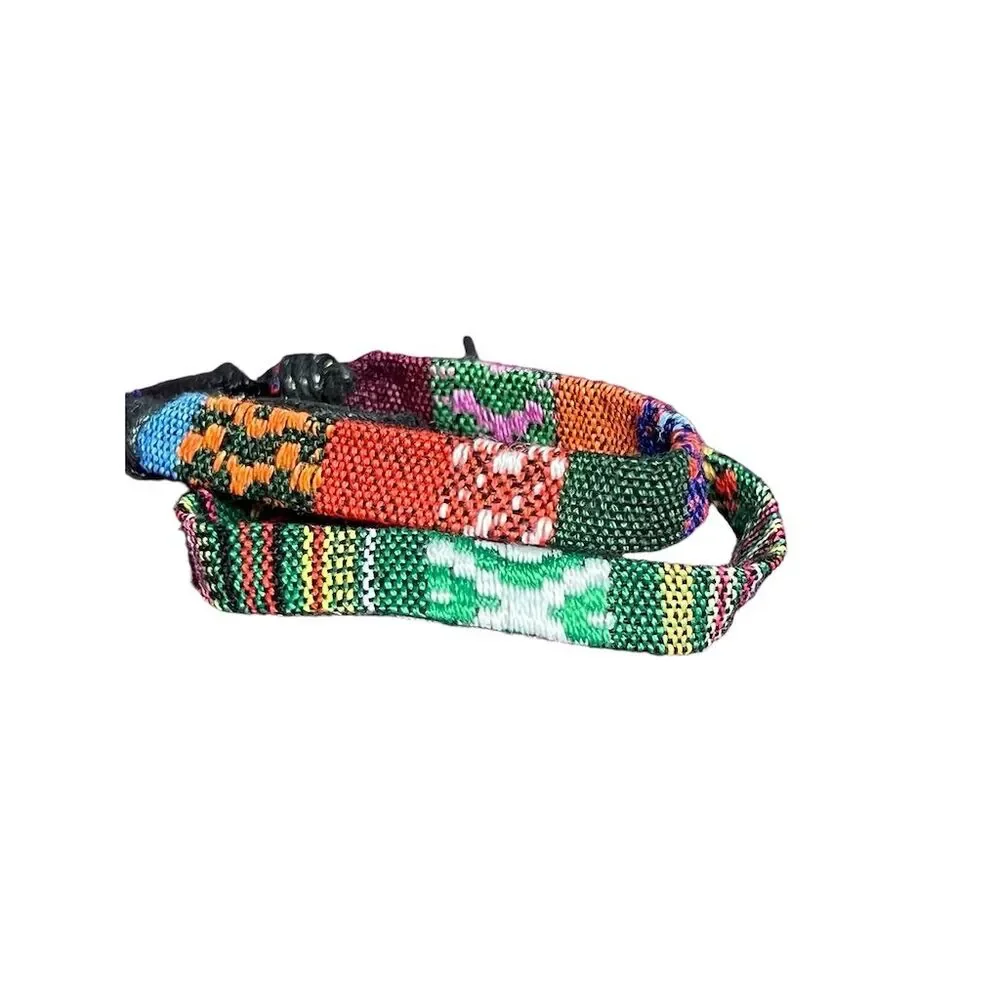 Bohemian Woven Bracelet Adjustable Multicolor Unisex - Picture 1 of 7